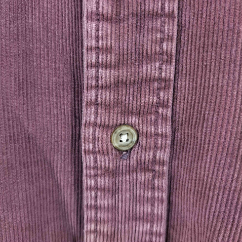 ランズエンド LANDS END 90s USA製 コーデュロイ ボタンダウンシャツ メンズ import:XL